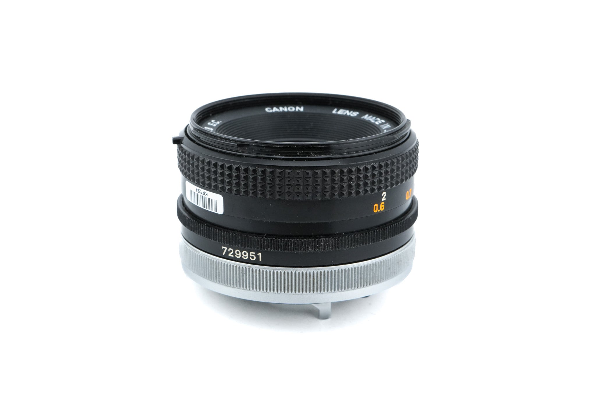 Canon 50mm f1.8 S.C.