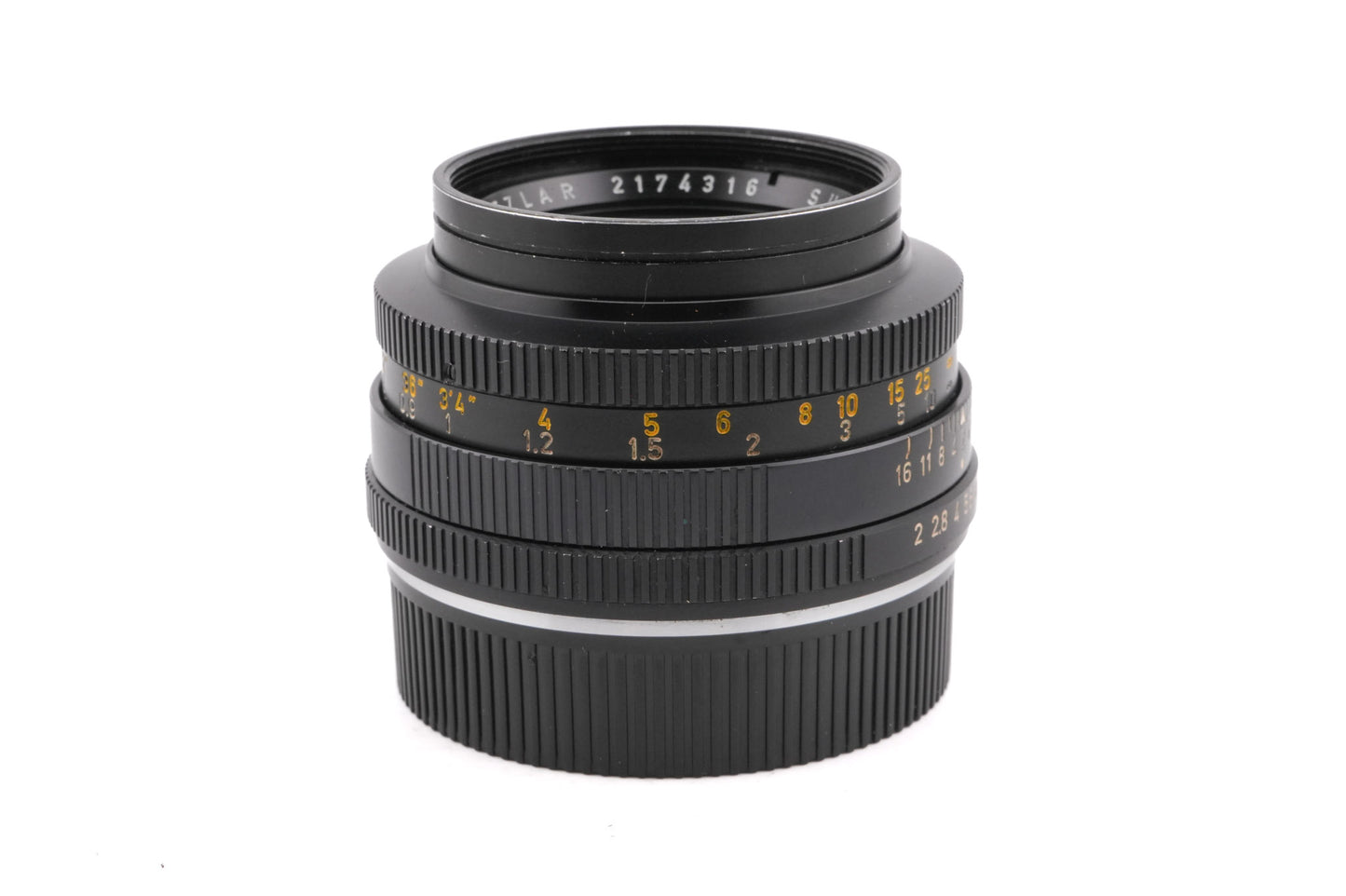 Leica 50mm f2 Summicron-R (Type I) (1-Cam) (11218)