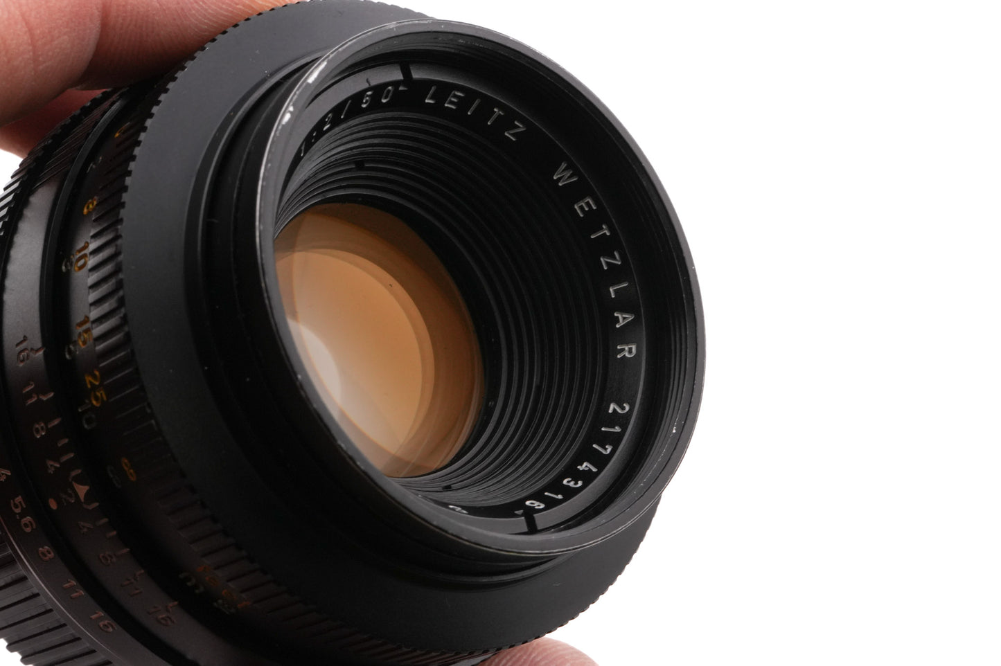 Leica 50mm f2 Summicron-R (Type I) (1-Cam) (11218)