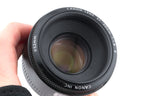 Canon 50mm f1.8 II