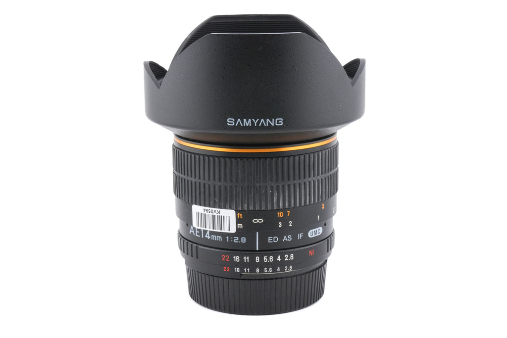 Samyang 14mm f2.8 ED AS IF UMC
