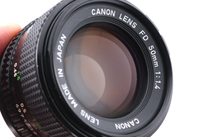 Canon 50mm f1.4 FDn