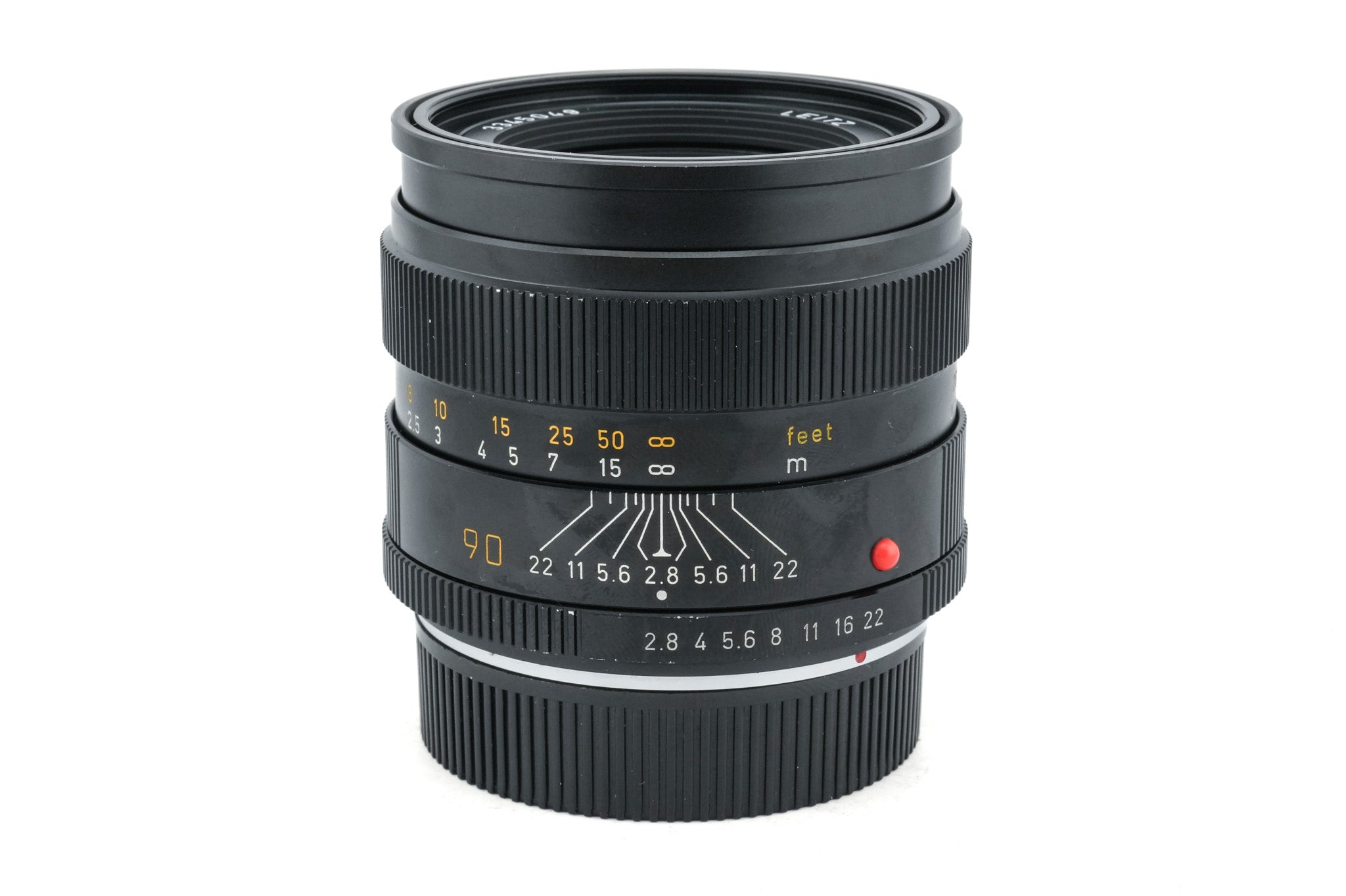 Leica 90mm f2.8 Elmarit-R (Type II) (3rd Cam) (11154)