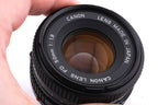 Canon 50mm f1.8 FDn
