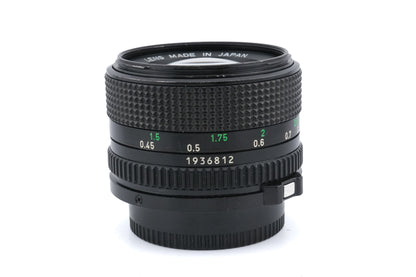 Canon 50mm f1.4 FDn