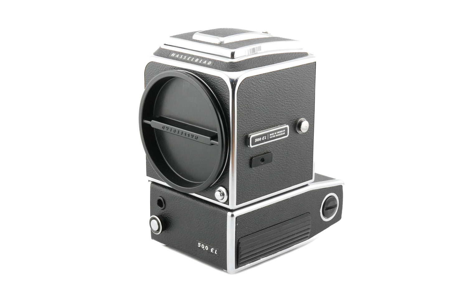 Hasselblad 500EL (10065) + Waist Level Finder (Old / Chrome, 42021)