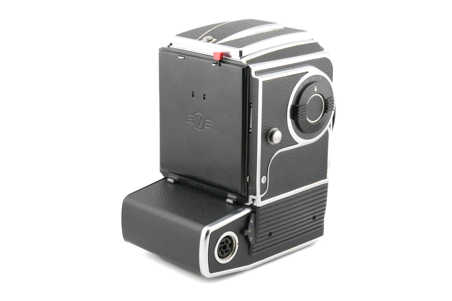 Hasselblad 500EL (10065) + Waist Level Finder (Old / Chrome, 42021)