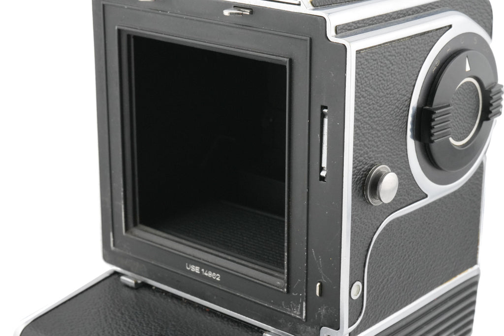 Hasselblad 500EL (10065) + Waist Level Finder (Old / Silver, 42021)