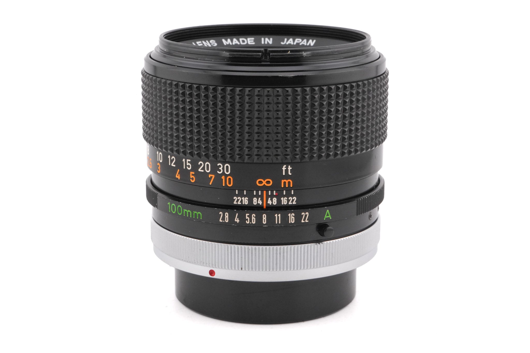 単焦点レンズ　Canon New FD 100mm F2.8 Canon FD 100mm f/2.8 S.S.C. | Vintage Lens Review & Specs
