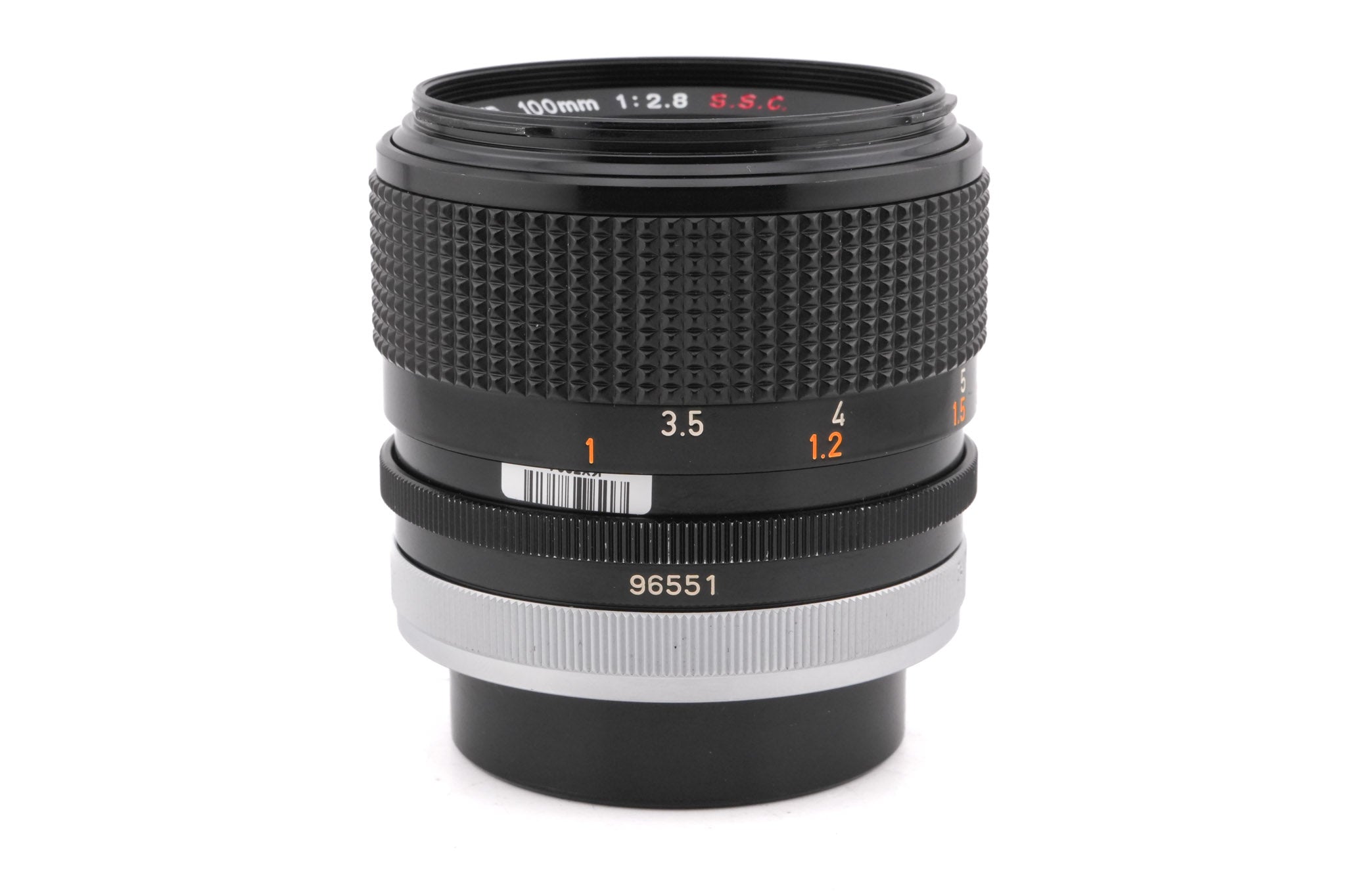 Canon 100mm f2.8 S.S.C.