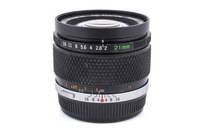 Olympus 21mm f2 Zuiko Auto-W