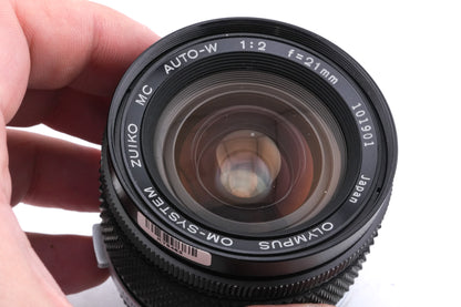 Olympus 21mm f2 Zuiko Auto-W