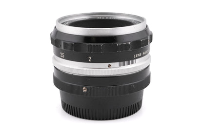 Nikon 5cm f2 Nikkor-S Auto Pre-AI