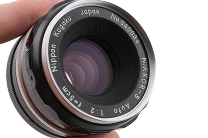 Nikon 5cm f2 Nikkor-S Auto Pre-AI