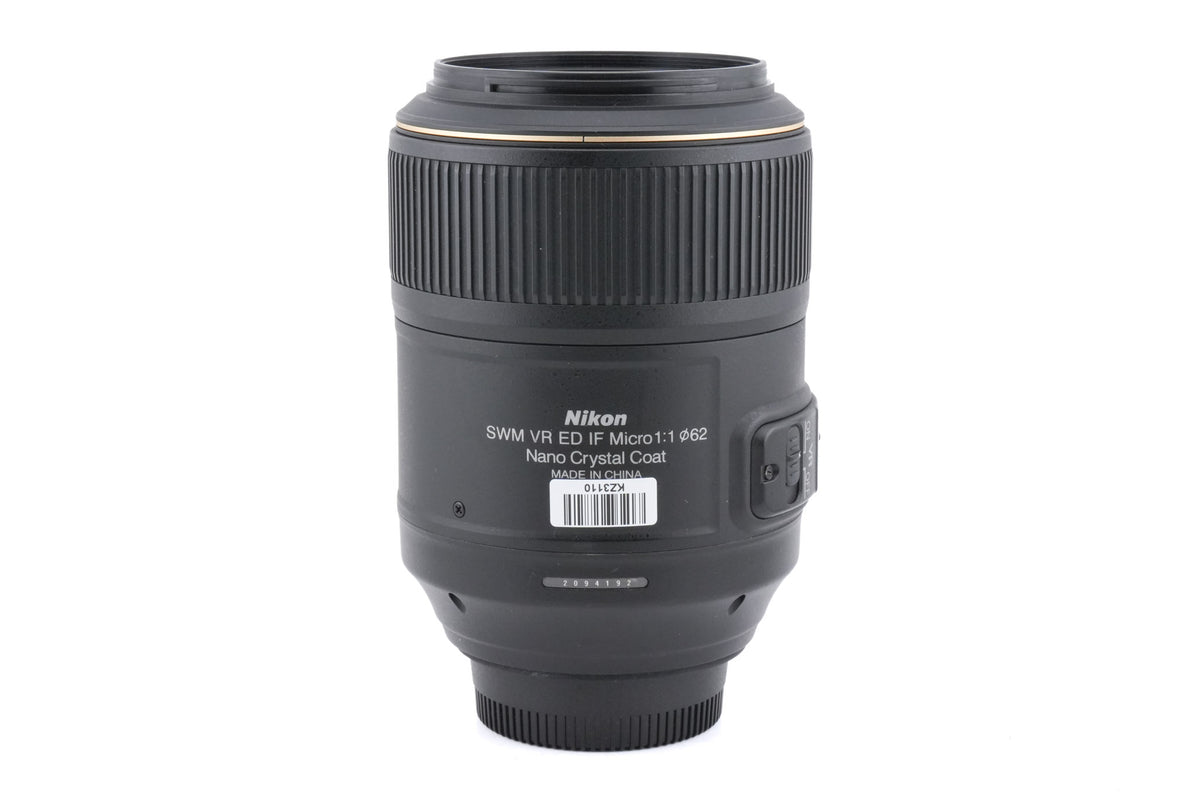 Nikon 105mm f2.8 AF-S Micro-Nikkor G ED N VR