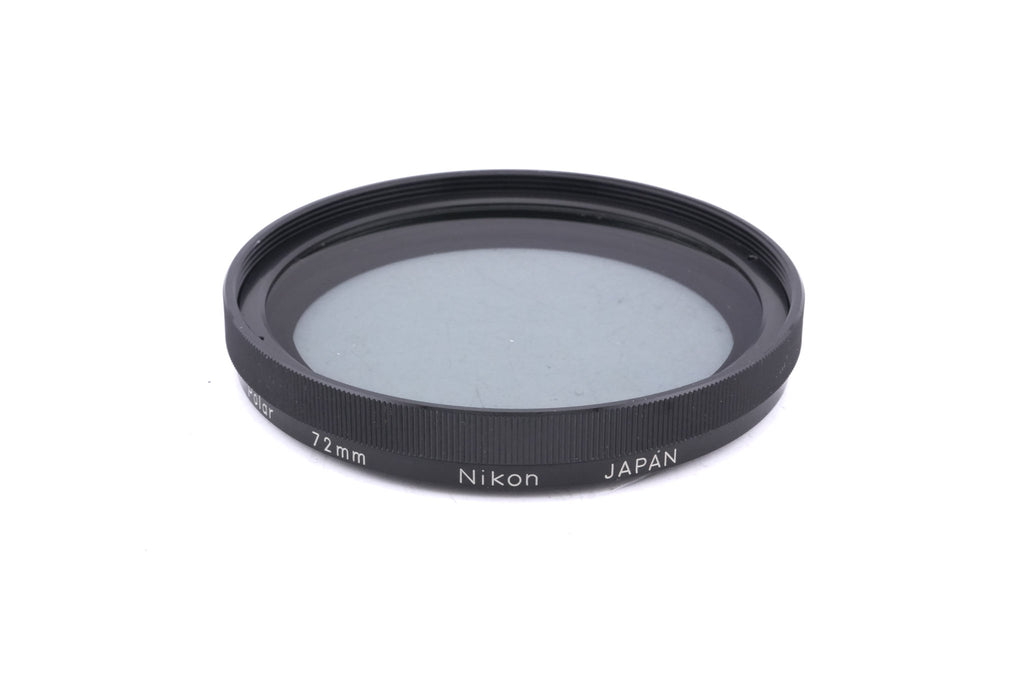 Nikon 72mm Linear Polarizing Filter Polar