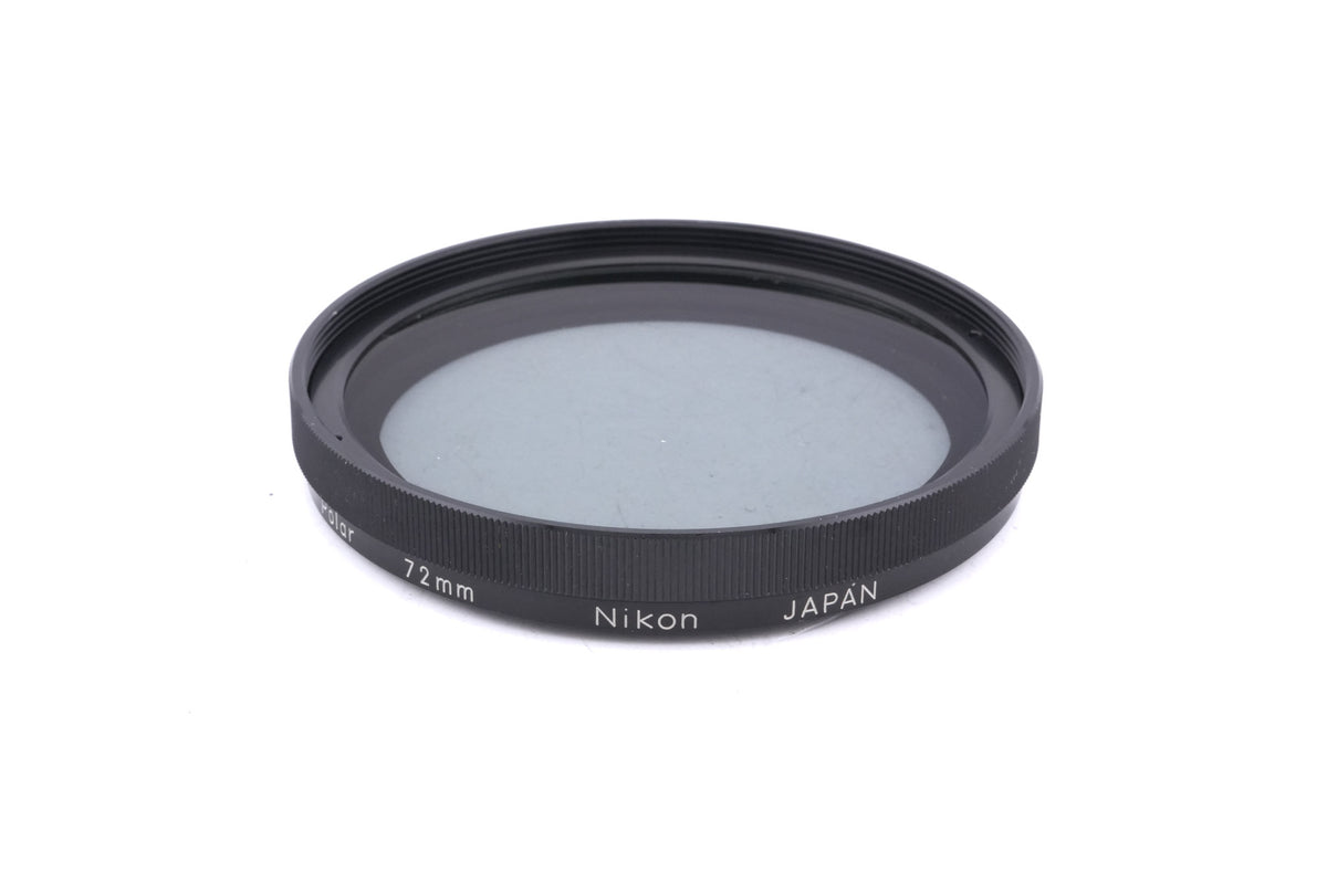 Nikon 72mm Linear Polarizing Filter Polar