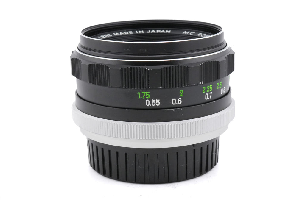 Minolta 55mm f1.7 MC Rokkor-PF