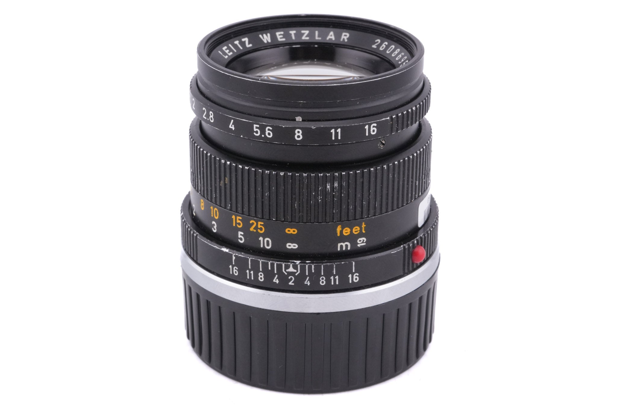 Leica 50mm f2 Summicron (Type III) (11817)