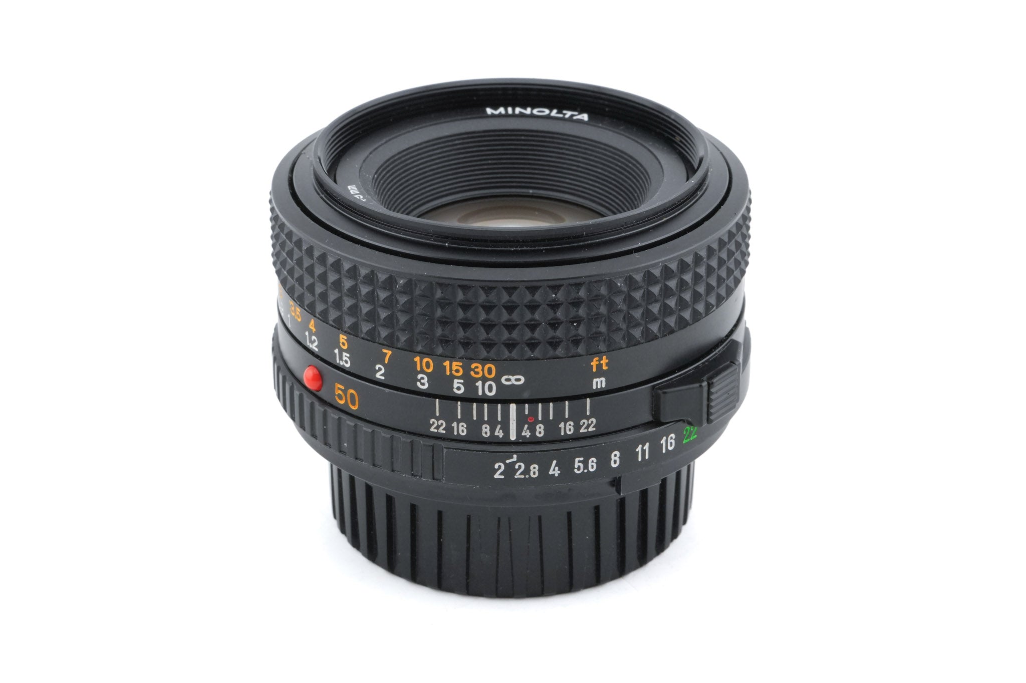 Minolta 50mm f2 MD