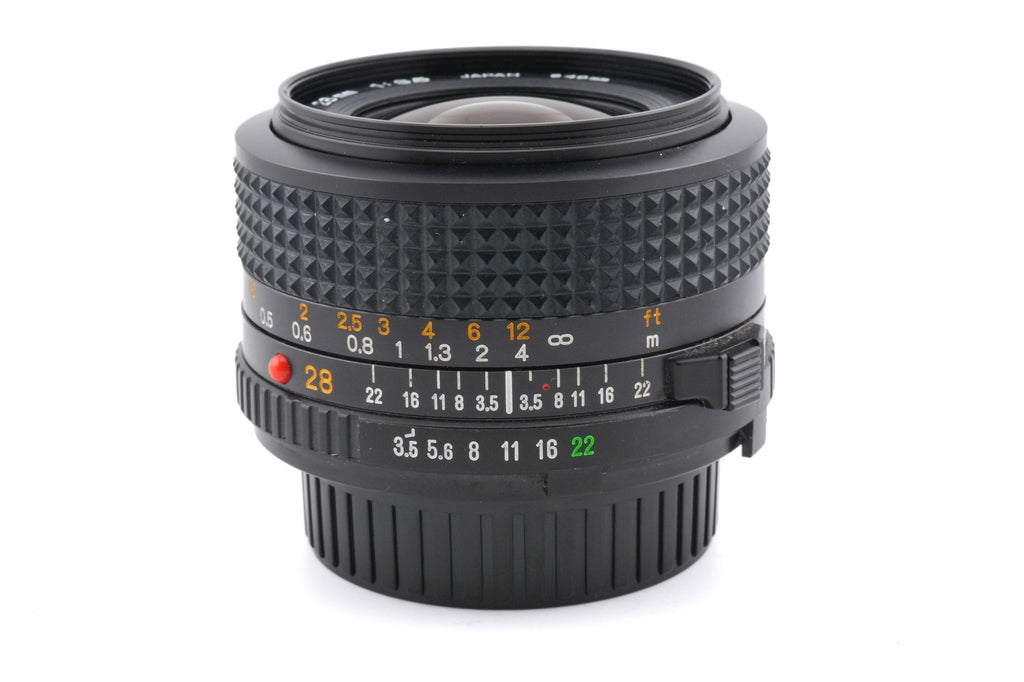 Minolta 28mm f3.5 MD