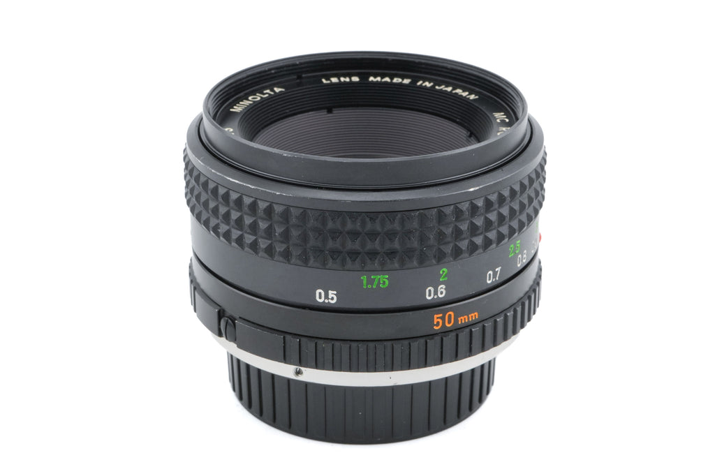 Minolta 50mm f1.7 MC Rokkor-PF