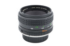 Minolta 50mm f1.7 MC Rokkor-PF