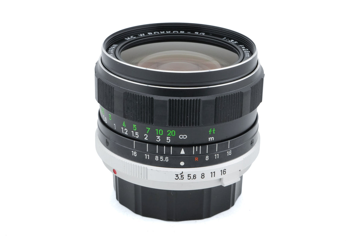 Minolta 28mm f3.5 MC W.Rokkor-SG