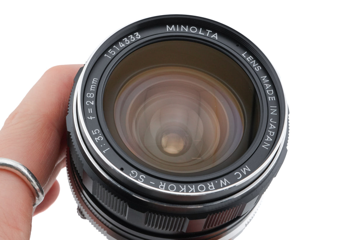 Minolta 28mm f3.5 MC W.Rokkor-SG