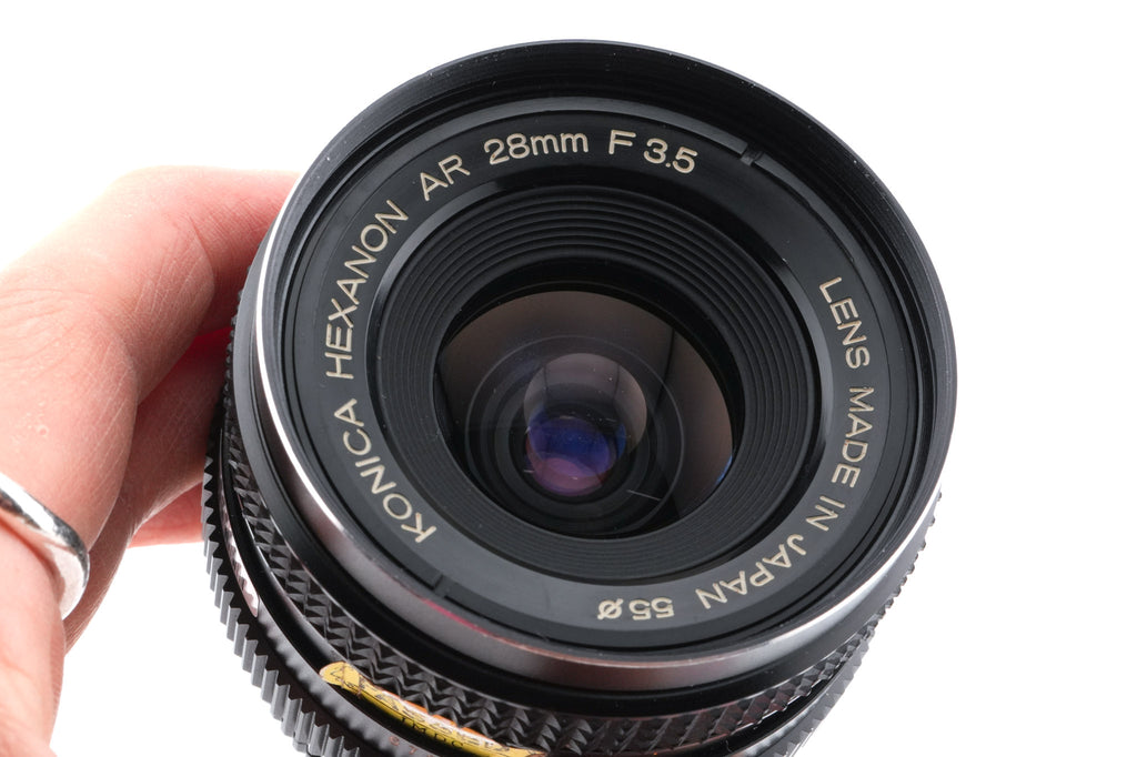 Konica 28mm f3.5 Hexanon AR
