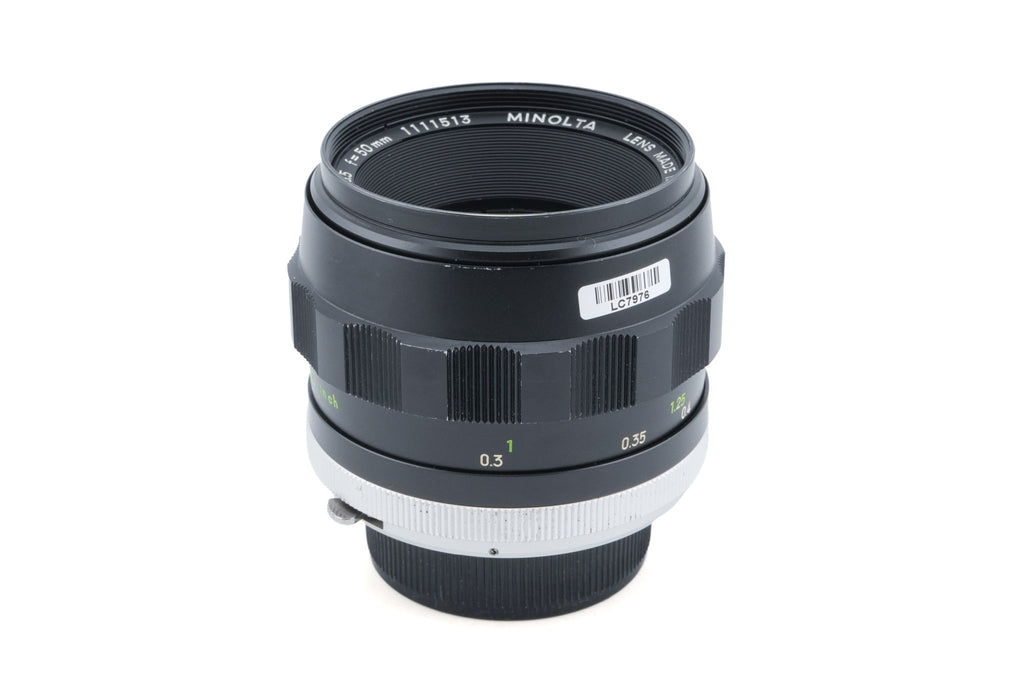 Minolta 50mm f3.5 MC Macro Rokkor-QF