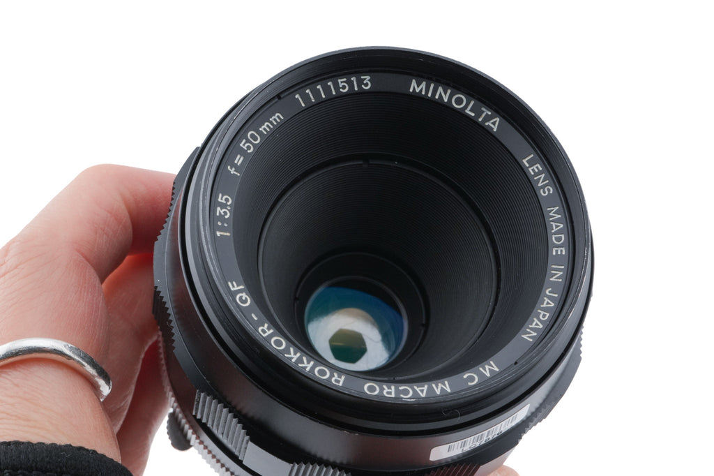 Minolta 50mm f3.5 MC Macro Rokkor-QF