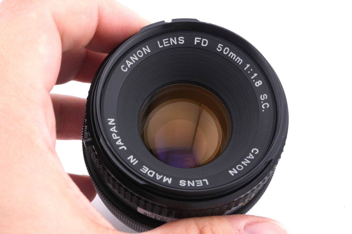 Canon 50mm f1.8 S.C.