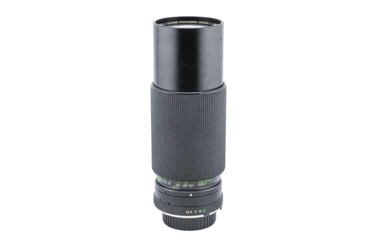 Vivitar 75-300mm f5.6 Close Focusing Zoom MC
