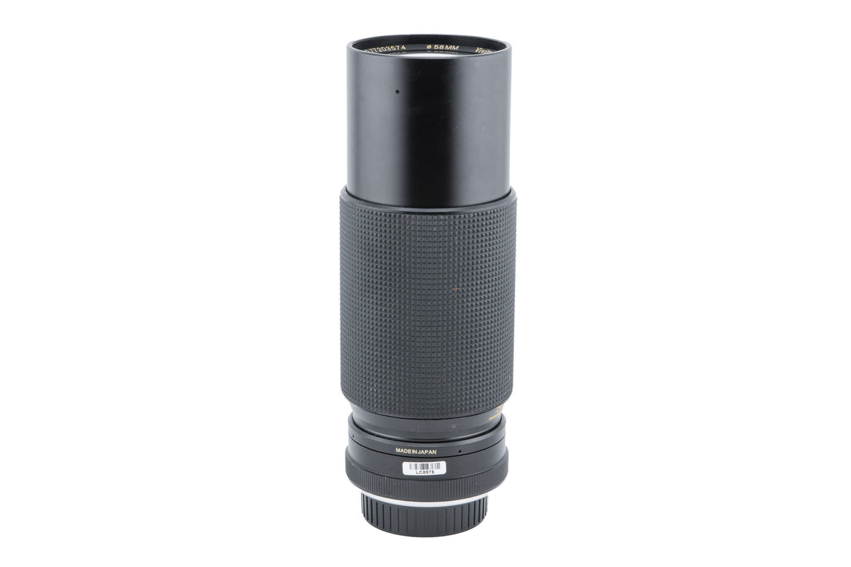 Vivitar 75-300mm f5.6 Close Focusing Zoom MC