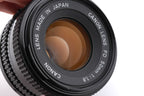 Canon 50mm f1.8 FDn