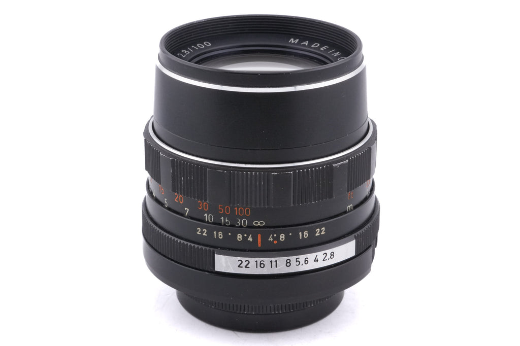 Pentacon 100mm f2.8 Auto
