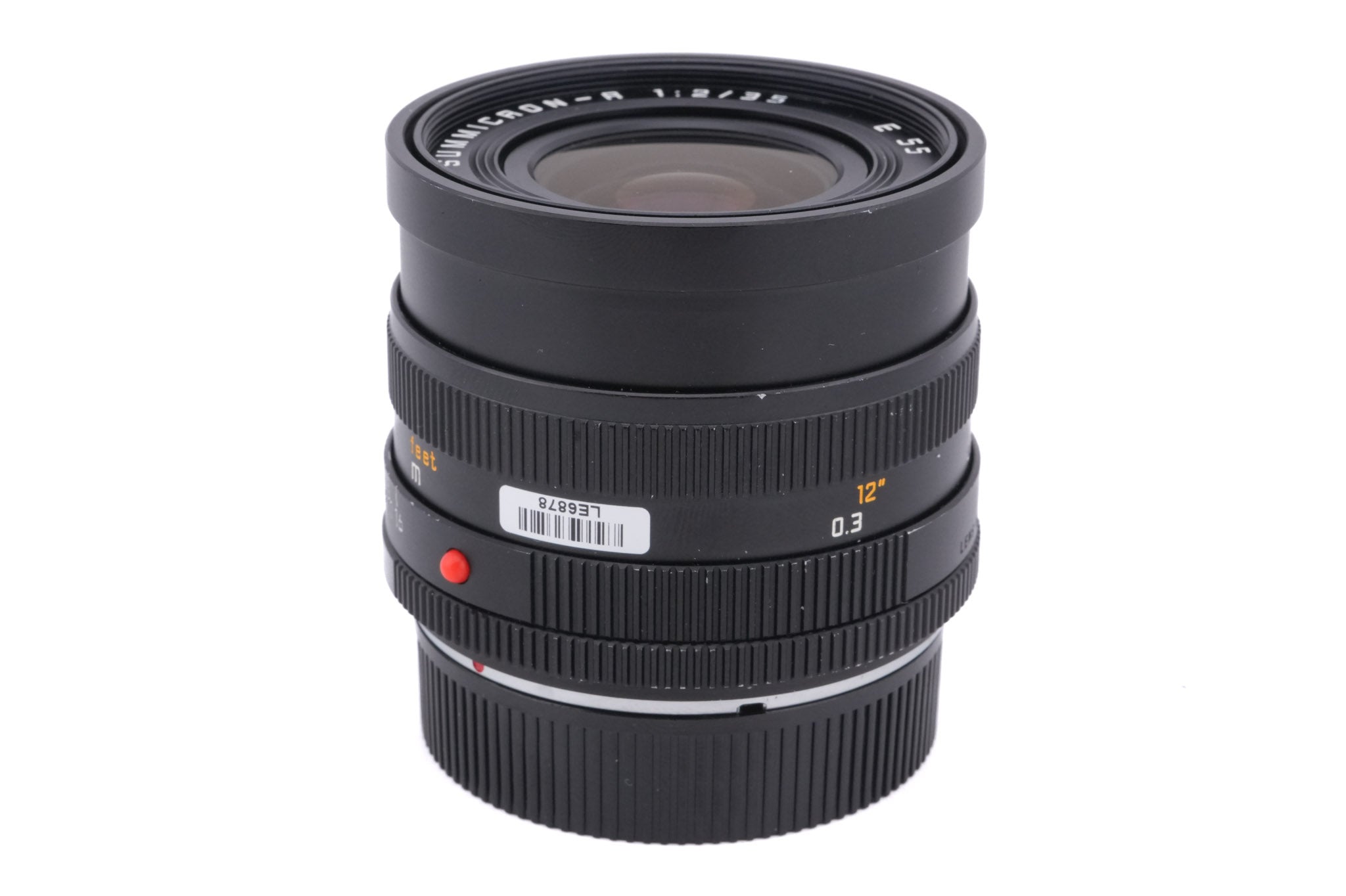 Leica 35mm f2 Summicron-R (Type II) (3-Cam) (11115)
