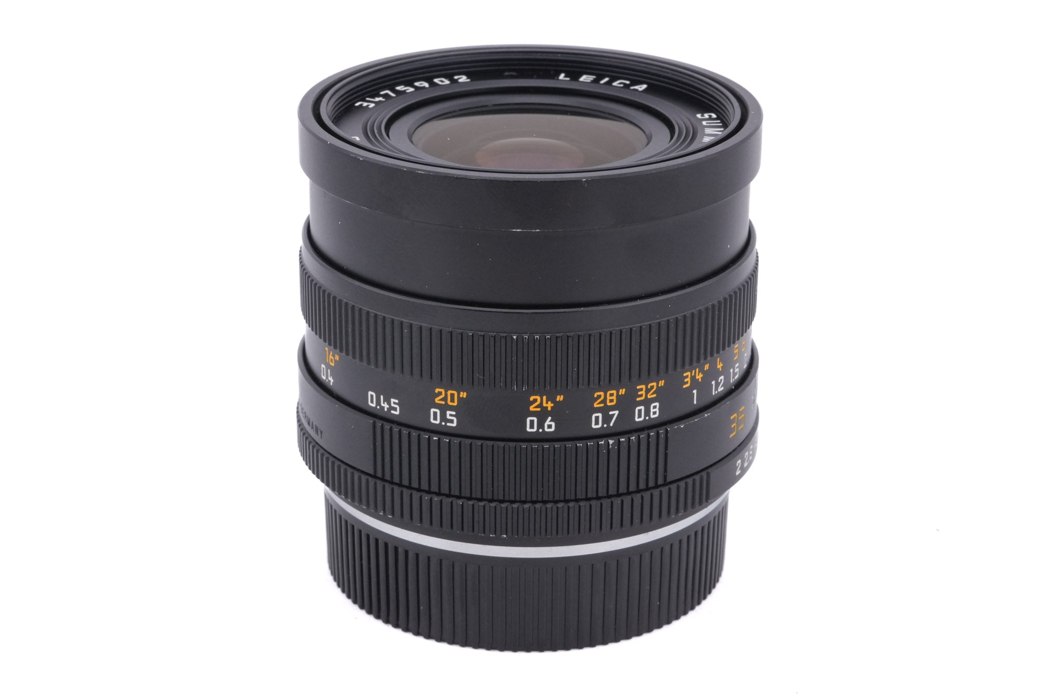 Leica 35mm f2 Summicron-R (Type II) (3-Cam) (11115)