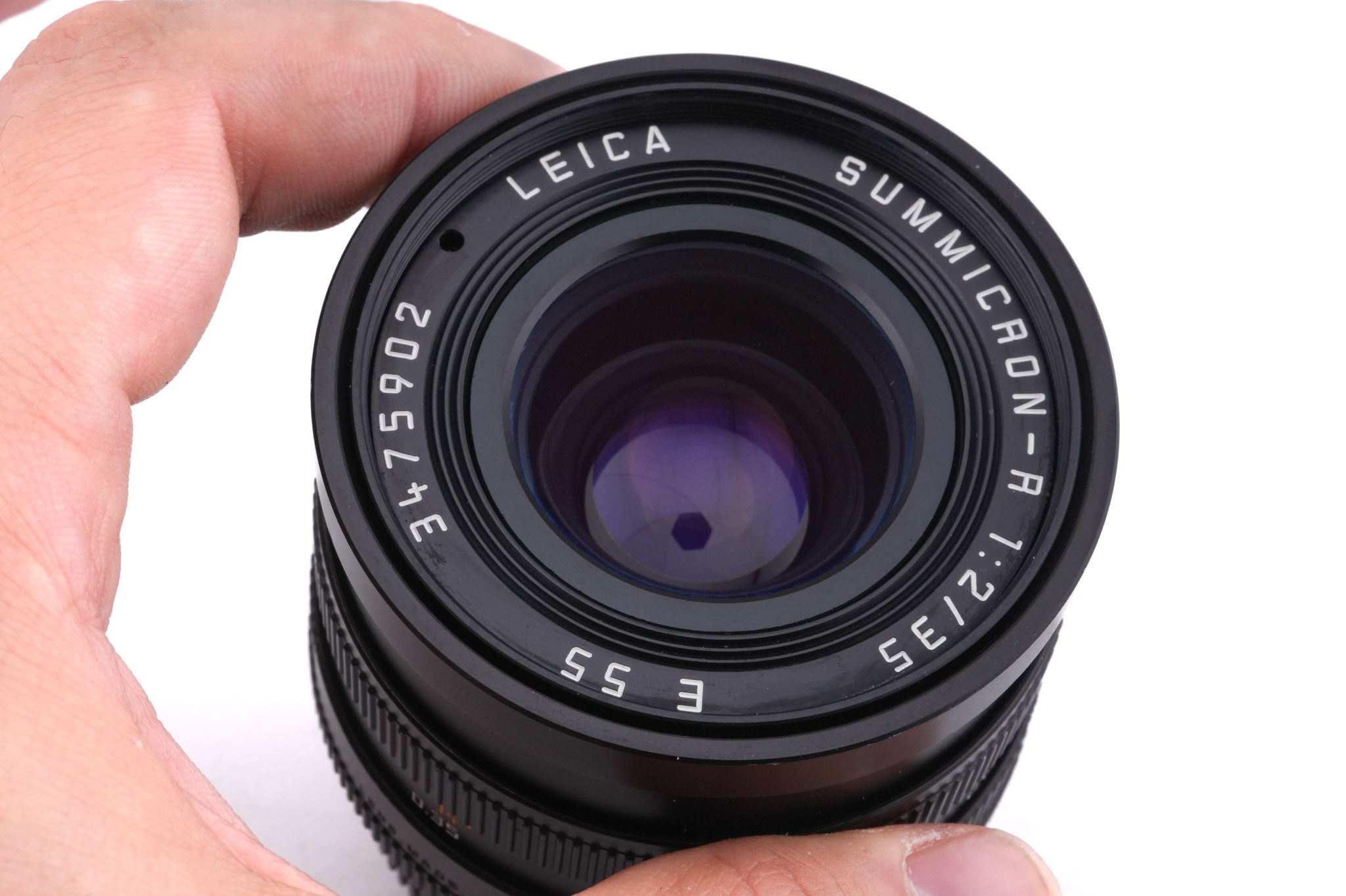 Leica 35mm f2 Summicron-R (Type II) (3-Cam) (11115)