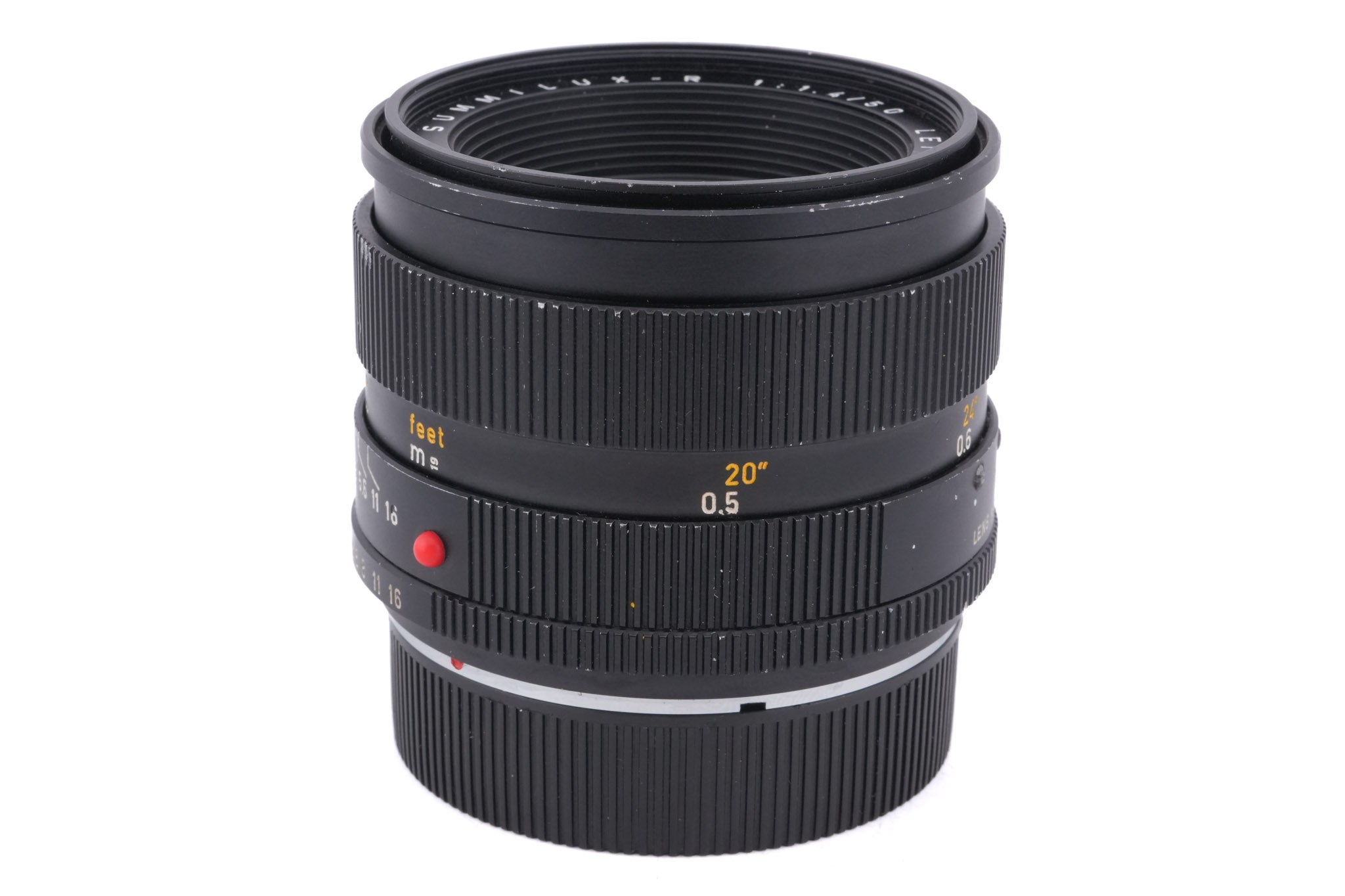 Leica 50mm f1.4 Summilux-R (Type I v2) (3-Cam) (11776)