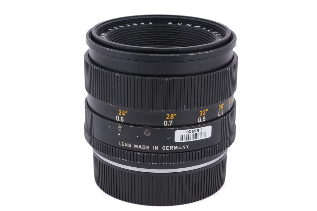 Leica 50mm f1.4 Summilux-R (Type I v2) (3-Cam) (11776)