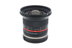 Samyang 12mm f2 NCS CS