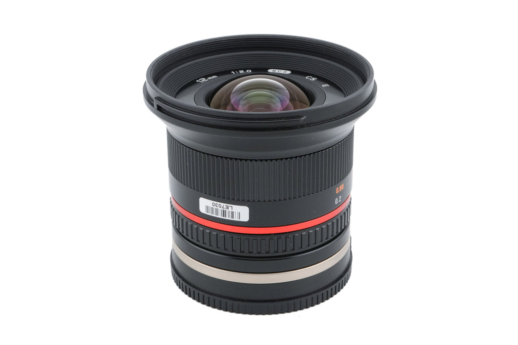 Samyang 12mm f2 NCS CS