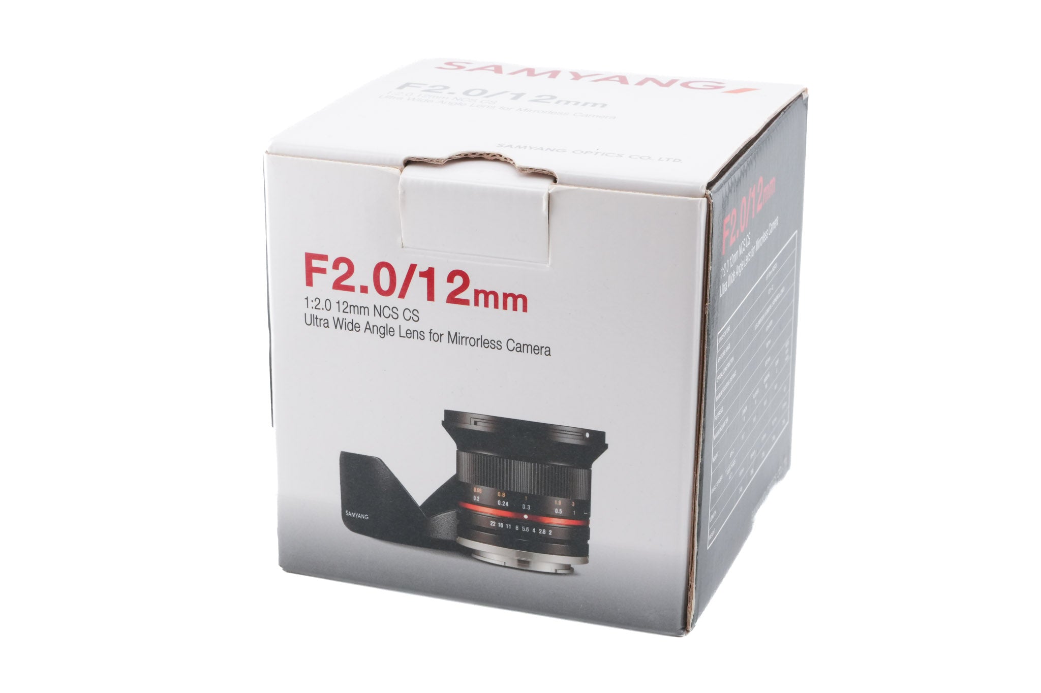 Samyang 12mm f2 NCS CS