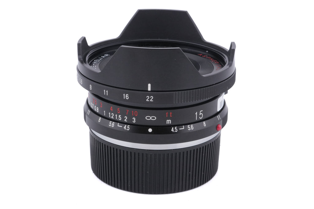 Voigtländer 15mm f4.5 Super Wide-Heliar Aspherical II VM