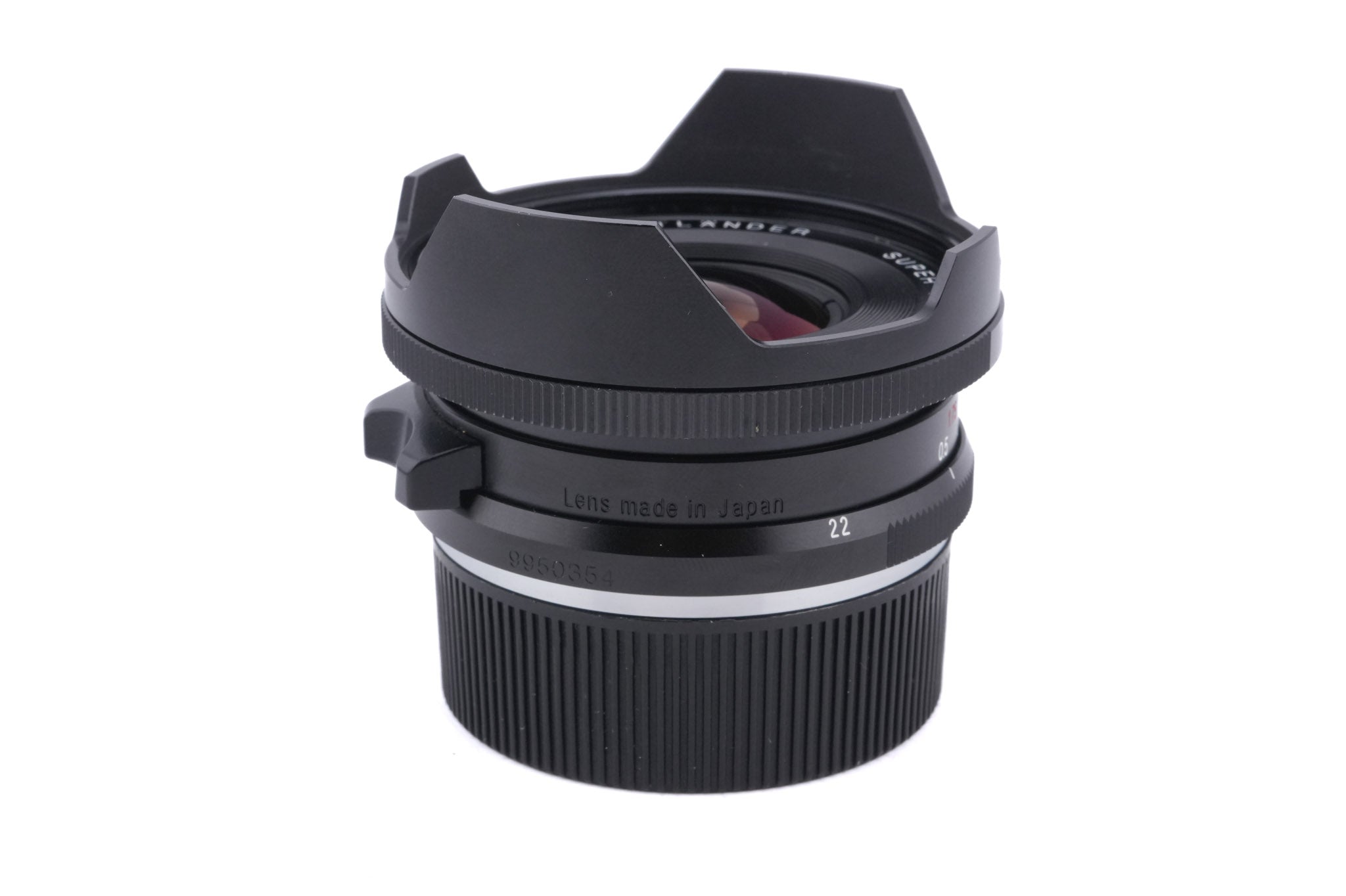 Voigtländer 15mm f4.5 Super Wide-Heliar Aspherical II VM