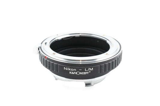 K&F Concept Nikon F - Leica M (Nikon - L/M) Adapter - Lens Adapter