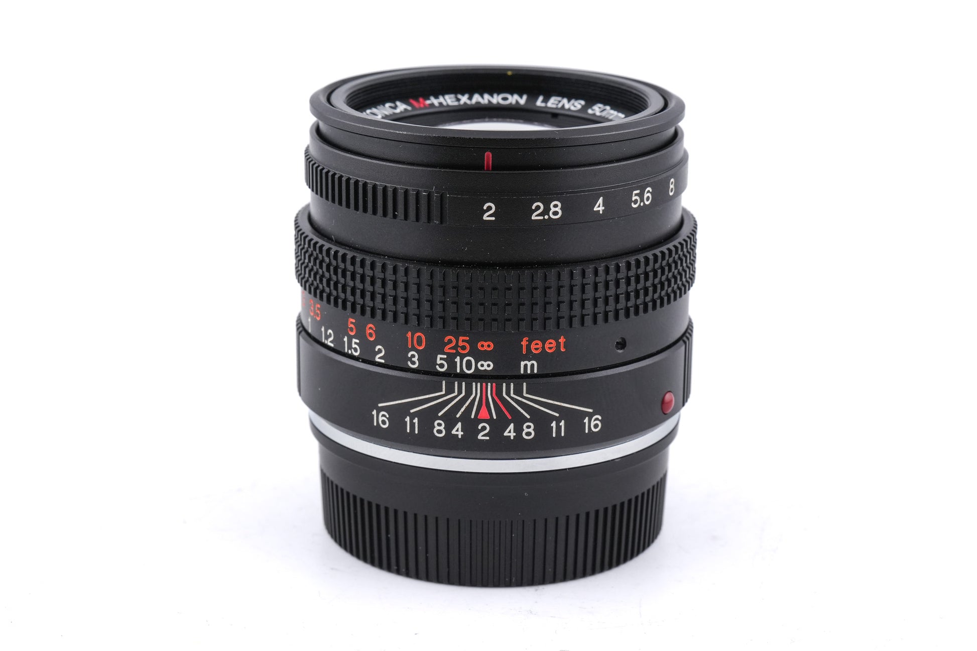 Konica 50mm f2 M-Hexanon Lens