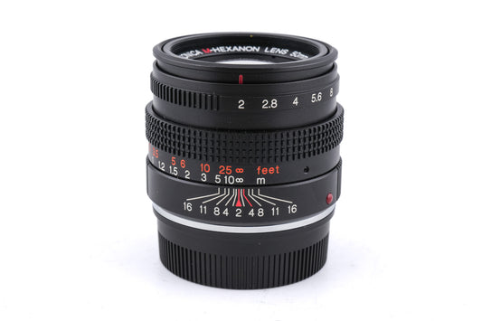 Konica 50mm f2 M-Hexanon - Lens